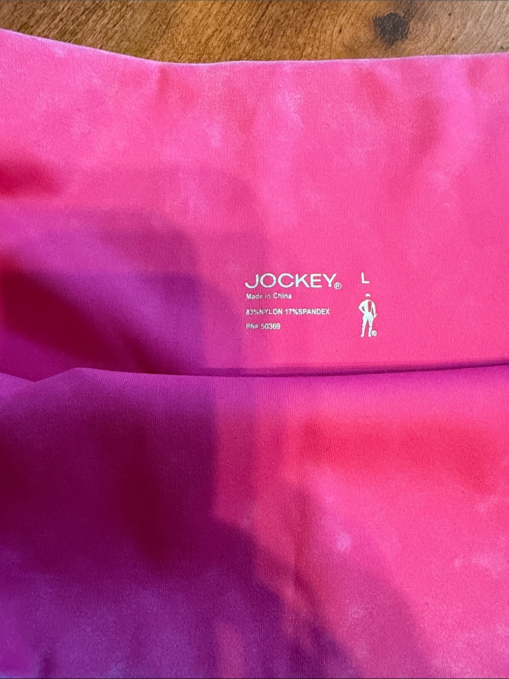 Jockey Vibrant Pink High-Waist Bike Shorts - Picture 2 of 5